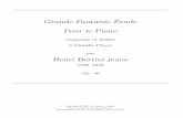 Grande Fantaisie Etude´ Pour le Piano - The Henselt Library · PDF fileHenri J´erome Bertini 1798–1876 Henri J´erome Bertini was born in London on October 28, 1798, but his family