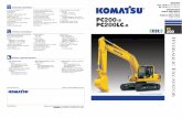 PC200 PC200LC - EquinovaEngine, Komatsu SAA6D107E-1 Engine overheat prevention system ... with the PC200-7, realizing a low noise operation. See page 4 and 5. Easy  · 2013-5-7