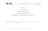 R101 - General Requirements - Accreditation of ISO-IEC ... · PDF fileLaboratories or ISO/IEC 17025:2017, General Requirements for the Competence of Testing and Calibration Laboratories.