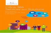 Office 365 Brouchure - AgreeYa Solutions -  · PDF file• Office 365 Enterprise Integration ... Office365 The pressure to ... Office 365 Brouchure