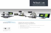 Optical and Video - Vision · PDF fileSwift PRO Elite is a simple, robust, optical measuring microscope, providing accurate measurements of a wide range of precision ... with factory-set