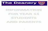The Deanery · PDF fileforthcoming revision period as we approach the mock examinations and give you the ... 9.10am Maths Paper 1 Sports Hall ... Btec Level 2 Children’s