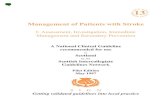 Management of Patients with Stroke - · PDF fileManagement of Patients with Stroke I: Assessment, Investigation, Immediate ... Multidisciplinary assessment involving nursing and professions