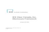 ICE Clear Canada, Inc. Disclosure Framework · PDF fileICE Clear Canada, Inc. Disclosure Framework January 23, 2018. Copyright © 2018. ICE Clear Canada, Inc. ... Copyright © 2018.