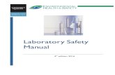 Laboratory Safety Manual - University of Guelph · PDF filelaboratory as well as departmental safety policies and procedures and applicable policies and procedures included in the