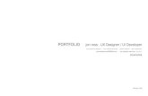 PORTFOLIO - UX Designer / UI Developer - Jon Rossjonrossdesign.com/documents/jonross_portfolio-February2015.pdf · PORTFOLIO - jon ross . UX Designer / UI Developer user experience