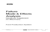 Failure Mode & Effects Analysis - Volumetricvolumetric.com.br/artigos/fordmachineryfmea.pdf · Ford Motor Company Failure Mode & Effects Analysis Handbook Supplement ... The Ford