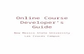 Table of Contents - ocip.nmsu.edu Web viewTable of Contents2. Support and Resources3. Introduction3. Quality Courses3. Accessibility4. Vocabulary for Online Instruction4. Role of Quality