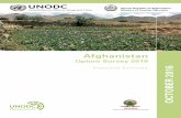 AfghanistanOpiumSurvey2016 ExSum edited 20161011 · PDF fileMCN Ministry of Counter-Narcotics UNODC United Nations Office on Drugs and Crime . Afghanistan Opium Survey 2016 – Executive