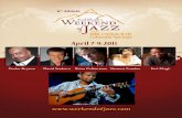 Co lorado Springs April 7-9, 2011 - Weekend of Jazz 2011 Press Kit (sm… · Co lorado Springs April 7-9, 2011 ... continued the legacy of sweet soul music such as “Feel the Fire”