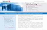 Here's why Alchemy chose IDrive · PDF fileHere's why Alchemy chose IDrive: Strong feature set Military grade encryption Linux GUI Industry leading pricing Excellent customer reviews