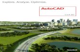 AutoCAD - 3D Design, Engineering & Entertainmentimages.autodesk.com/adsk/files/autocad_civil3d_brochure_letter_en.pdf · AutoCAD Civil 3D offers a better way of designing, analyzing,