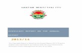 oversight report on the annual report - Hantam Municipalityhantam.gov.za/.../02/Oversight-Report-2013-2014.docx  · Web viewAnti-corruption and fraud is being address partially through