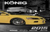 KONIG AMERICAN - Konig Wheels · PDF fileThe MILLIGRAM is a Flow Formed, 10-spoke design with a machined undercut and Konig’s unique dual lightening hole PCD offered in gold or matte