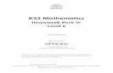 KS3 Mathematics Homework Pack D: Level 6 - Meden · PDF fileKS3 Mathematics Homework Pack D: Level 6 Name:..... Pearson Publishing, Chesterton Mill, French’s Road, Cambridge CB4