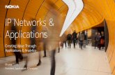 IP Networks & Applications - Nokia · PDF fileIP Networks & Applications Bhaskar Gorti ... IHS Technology, SON & Optimization Software Market Report 2016, Analysis Mason ... Ericsson