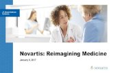 Novartis: Reimagining Medicine · PDF fileTransferred Alcon’s Ophtha Pharma business to Innovative Medicines Division ... (QoL analysis) and McMurray et al AHA Scientific Sessions