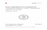 DOE FUNDAMENTALS HANDBOOK - Steam Tables Online · PDF fileDOE-HDBK-1012/1-92 JUNE 1992 DOE FUNDAMENTALS HANDBOOK THERMODYNAMICS, HEAT TRANSFER, AND FLUID FLOW Volume 1 of 3 U.S. Department