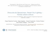 Dirección de Operaciones. Smart City Lighting – Farolas ... · PDF fileDirección de Operaciones. Smart City Lighting – Farolas solares-eólicas OPE ... Lijado, corte y doblado