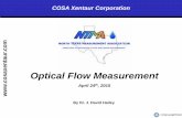 Optical Flow Measurement - COSA Xentaurcosaxentaur.com/resources/article_level1/916/Flare_Gas_Flow... ·  What a 300fps Flare Looks Like & The L2F Probe