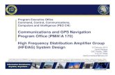 Communications and GPS Navigation Program Office ( · PDF fileCommunications and GPS Navigation. Program Office (PMW/A 170) ... 500; 4. 250; 2. 2000; 3. 2000; 2. 1000; 1. 4000; HFDAG