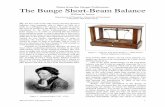 205. Bunge Short-Beam - Chemistry, University of Cincinnatiche.uc.edu/jensen/W. B. Jensen/Reprints/205. Bunge Short-Beam.pdf · The Bunge Short-Beam Balance William B. Jensen Department