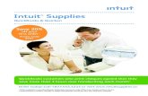 Intuit Suppliesintuitglobal.intuit.com/.../supplies-brochure-november-12.pdf · Intuit® Supplies QuickBooks & Quicken Order today! Call1.877.445.3233 or visit * Offer available to