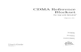 CDMA Reference Blockset - ee.hacettepe.edu.trsolen/Matlab/MatLab/Matlab, Simulink... · Example code Monospace font To assign the value 5 to A, enter A = 5 Function names/syntax Monospace