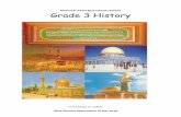 Grade 3 History Book - Shia Multimedia 3 - History... · Grade 3 History Cover Design by: Sakena Shia-Muslim Association of Bay Area. 2 Grade 3 History ... 19.1 Hur bin Yazid ar-Riyaahi