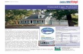 Concord Case Study - Energyapps1.eere.energy.gov/.../pdfs/building_america/concord_case_study… · Concord Cape Prototype 2 DEsign ParaMEtric stuDY BuilDEr ProFilE Synergy Companies