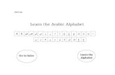 Learn the Arabic Alphabet - Indiana Universityistdept/R547/Arabic/pprototype.pdf · Learn the Arabic Alphabet ... Words in Arabic are built on a ‘root’ of three consonants, which