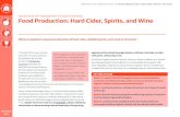 Food Production: Hard Cider, Spirits, and Wine - Vermont ... · PDF fileVermont liquor stores amounted to more than $63 million at an average case price ... Vershire, VT 05079 ...