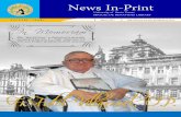 News In Print - Miguel de Benavides Librarylibrary.ust.edu.ph/assets/nip-mar2017.pdf · News In-Print March 2017 ... (Manila 1971); Jose Rizal and the University of Santo ... 4 Marianists