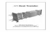 API Schmidt-Bretten Plate and Frame Heat Exchanger ... and Frame Heat... · Plate and Frame Heat Exchanger Installation and Maintenance Manual. 2 ... The heat exchanger must be ...