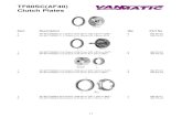 TF80SC(AF40) Clutch Plates - Vanmatic · PDF file11 TF80SC(AF40) Clutch Plates 1 AF40/TF80SC C-1 Clutch (157.0mm OD 1.67mm 54T) 7 108.PF.02 2 AF40/TF80SC C-1 Clutch (141.22mm ID 1.8mm