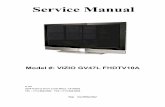 service manual - Diagramas dediagramas.diagramasde.com/otros/GV47L FHDTV10A Service Manual.pdf · VIZIO GV47L FHDTV10A Service Manual Table of Contents CONTENTS PAGE Sections 1. Features