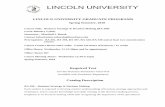College of Business - file.lincolnuca.edufile.lincolnuca.edu/2018/Spring 2018/Syllabi/BA390_Burak_SP2018.pdf · LINCOLN UNIVERSITY LINCOLN UNIVERSITY GRADUATE PROGRAMS Spring Semester,