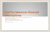 Performance-Based Discipline - OPM. · PDF filePerformance-Based Discipline ... 44 M.S.P.R. 635, 640 ... chapter 43 action if the employee successfully completed a
