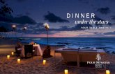 Four Seasons Resort Hualalai Dinner Under the Stars - · PDF fileEKENA • KAHAKAI • MAHINA O HŌKŪ • 'OHANA • LE`ALE`A • HALI‘A • JUST SAY YES ... Choice of Solo Acoustic