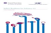 India’s Readiness for Industry 4 - Grant Thornton · PDF fileIndia’s Readiness for Industry 4.0 ... & Executive Advisor, Maruti Suzuki India Ltd ... trend of automation and data
