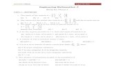 Engineering Mathematics I - Eexam Studyadmin.eexamstudy.com/StudyMaterial/419071MCQ matrices ASK .pdf · [ASK/EM-I/MCQ] August 30, 2012 Engineering Mathematics –I MCQ for Phase-I