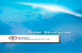 Solar Structures - Satec Envir Engineering (India) Pvt. Ltd. · PDF fileWe are trying new avenues and have set out venturing in solar mounting structure & pre-engineering market with