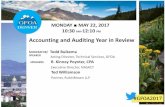 Accounting and Auditing Year in Review · PDF fileAccounting and Auditing Year in Review. ... Government Auditing Standards Chapter reorganization and realignment ... (4.15) Supervisors