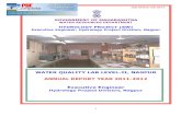 WATER QUALITY LAB LEVEL-II, NAGPUR ANNUAL REPORT … Lab Nagpur ANNUAL REPORT 11-12.… · 3 Annual Report Water Quality Monitoring through Water Quality Lab Level-II Nagpur for the