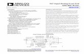 FET Input Analog Front End with ADC · PDF fileFET Input Analog Front End with ADC Driver Data Sheet ADA4350 Rev. B Document Feedback Information furnished by Analog Devices is believed