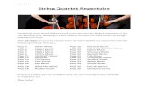 String Quartet Repertoirestringquartetberkshire.co.uk/pdf/Berkshire-String-Quartet-Quartet... · String Quartet Repertoire ... Page 14 Film Scores Page 24 Welsh Music ... Michael