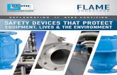 DEFLAGRATION // ATEX CERTIFIED SAFE EE A E · PDF fileGroth’s position as a global leader in low pressure safety solutions. ... Groth in-line deflagration flame arresters must be