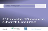 Climate Finance Short Course - pubs.iied.orgpubs.iied.org/pdfs/G04029.pdf · The Climate Finance Short Course was a five-day training programme ... took place at Hotel Nascent Gardenia