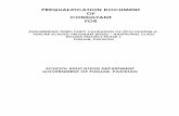 PREQUALIFICATION DOCUMENT OF CONSULTANT FOReproc.punjab.gov.pk/BiddingDocuments/60956_PQ-TPV Tender Doc.pdf · prequalification document of consultant for engineering third party
