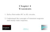 Chapter 4 Transients - Department of Electrical and ... Notes/Chapter 04.pdf · ELECTRICAL ENGINEERING Principles and Applications SE OND EDITION Chapter 4 Transients 3. Relate the